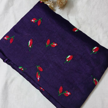 Namaz Chadar With Sleeves - Dark Purple