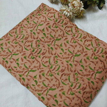 Namaz Chadar With Sleeves - Light Orange