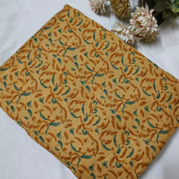 Namaz Chadar With Sleeves - Mustard