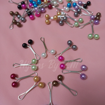 Pearl Pins (4 Pcs)