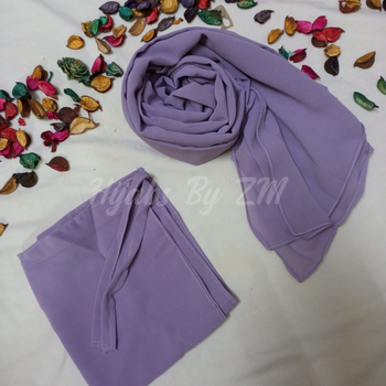 Hijab Niqab Set - Lavender