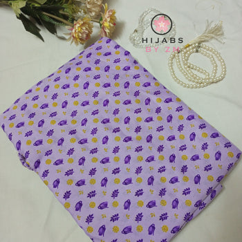 Namaz Chadar With Sleeves (Purple)