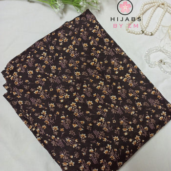 Namaz Chadar With Sleeves - Dark Brown