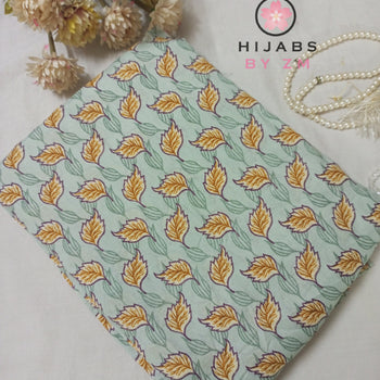 Namaz Chadar With Sleeves - Light Green
