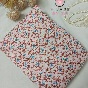 Namaz Chadar With Sleeves - Peach