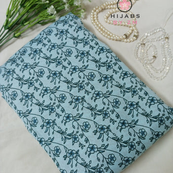 Namaz Chadar With Sleeves - Blue