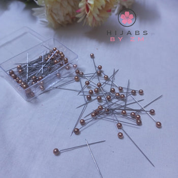 Metallic Pin - Rose Gold (10 Pcs)