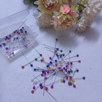 Metallic Pin - Multi Color (10 Pcs)