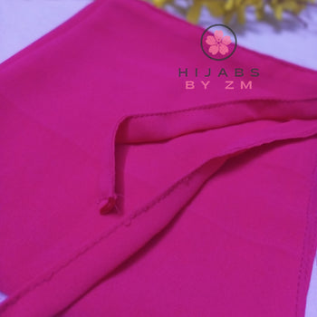 Tie-Back Niqab - Hot Pink