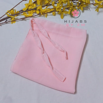 Tie-Back Niqab - Light Pink