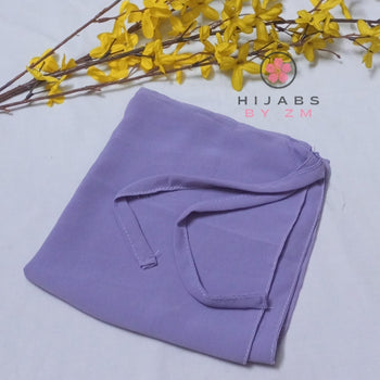 Tie-Back Niqab - Light Lavender