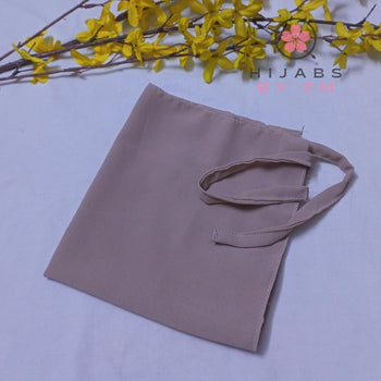 Tie-Back Niqab - Ash Brown