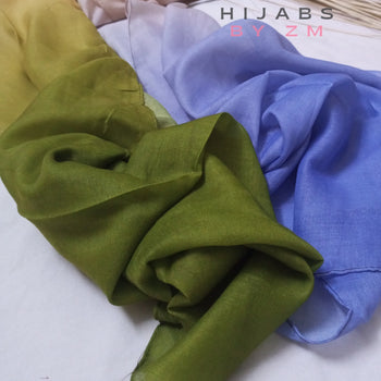 Three Shaded Lawn Hijab - 5