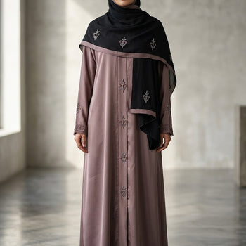 Abaya - Copper Brown