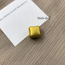 Square Magnetic Pin - Gold