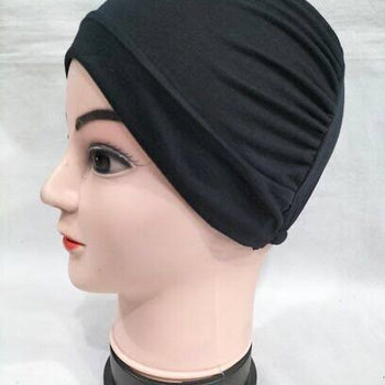 Full Head Cap - Black