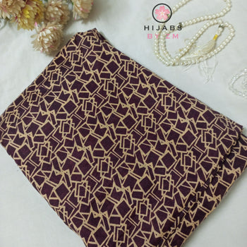 Namaz Chadar With Sleeves - Dark Brown