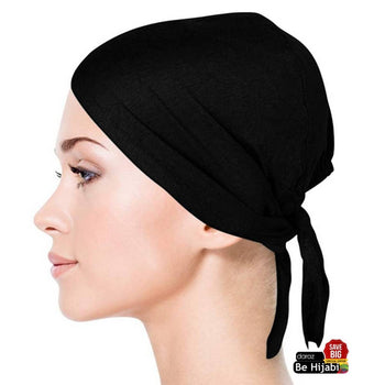 Tie-Back Cap - Black